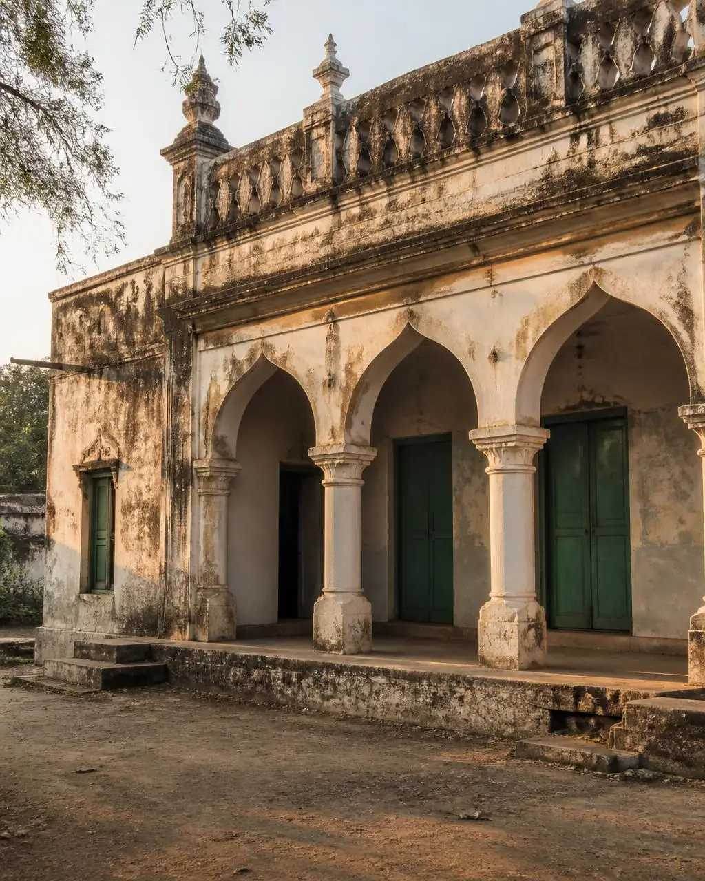 The historic Ghouthia Sangam hall in Nagore